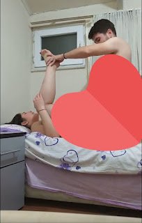Şalvarlı köylü Ferideyi kardeşi yaşındaki gencecik